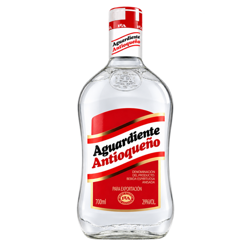 Aguardiente Antioqueño Tapa Roja 70cl