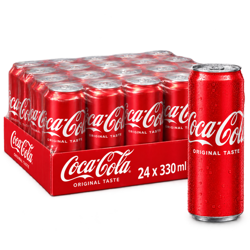 Coca-Cola Importada - Pack 24 Latas 33cl