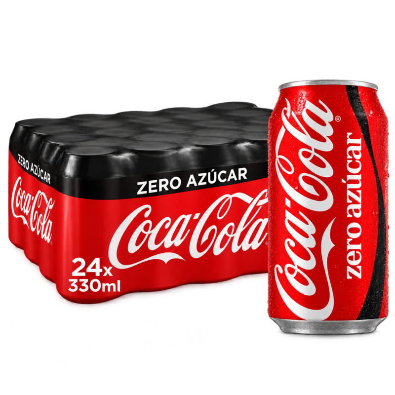 Coca-Cola Zero - Pack 24 Latas 33cl