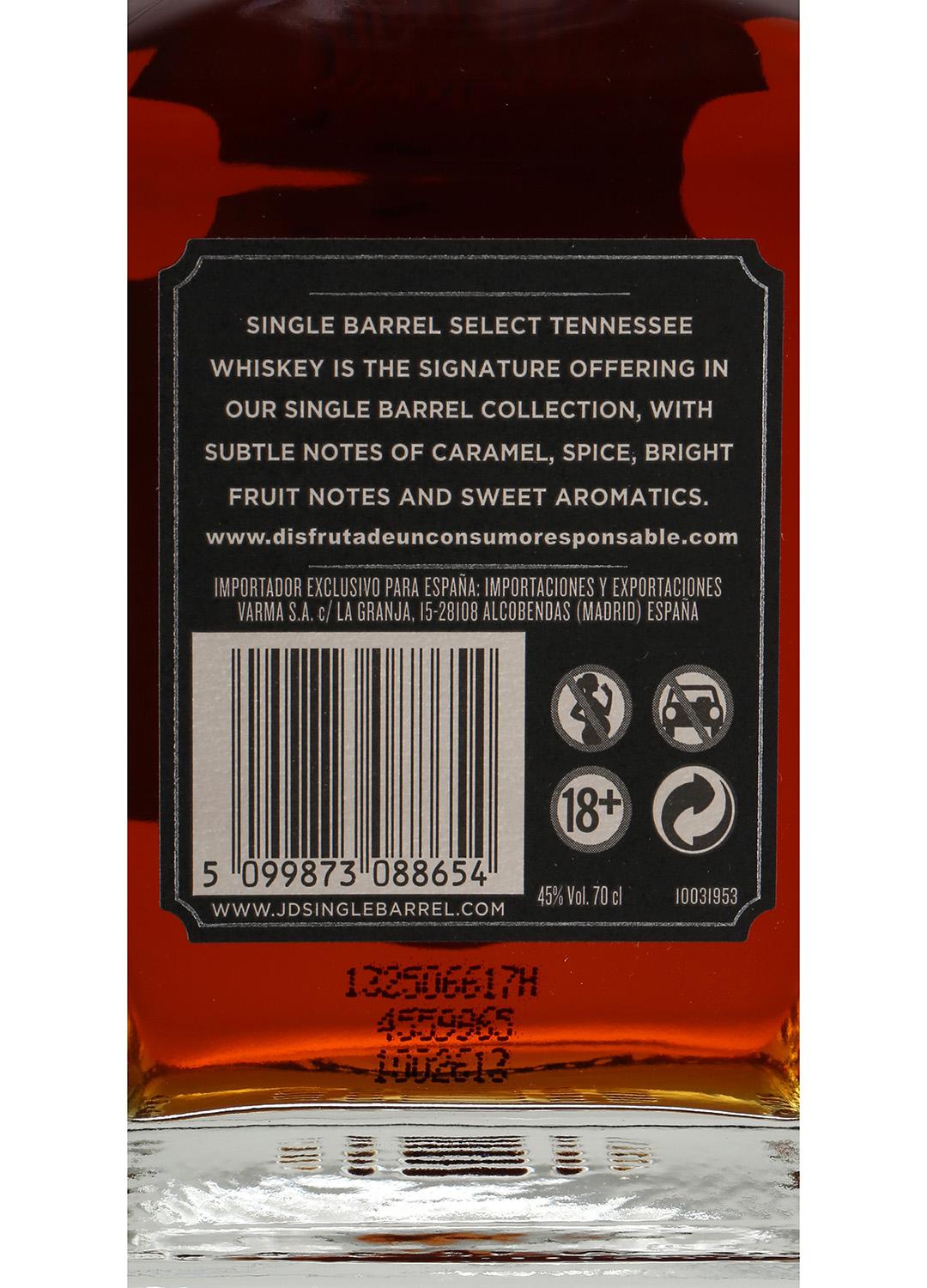 Whisky Jack Daniels Single Barrel 70cl