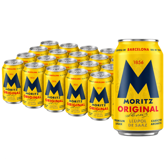 Cerveza Moritz - Pack 24 Latas 33cl