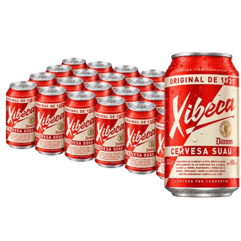 Cerveza Xibeca - Pack 24 Latas 33cl