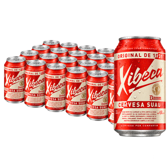 Cerveza Xibeca - Pack 24 Latas 33cl