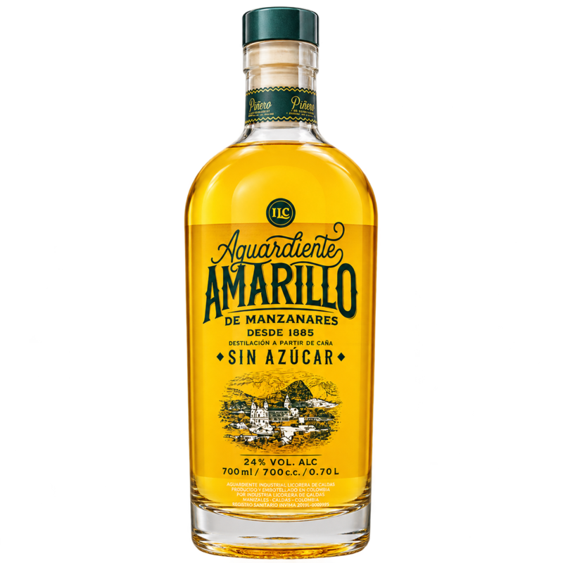 Aguardiente Amarillo de Manzanares 70cl