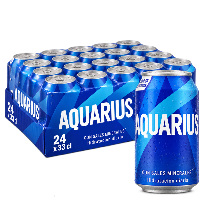Aquarius - Pack 24 Latas 33cl