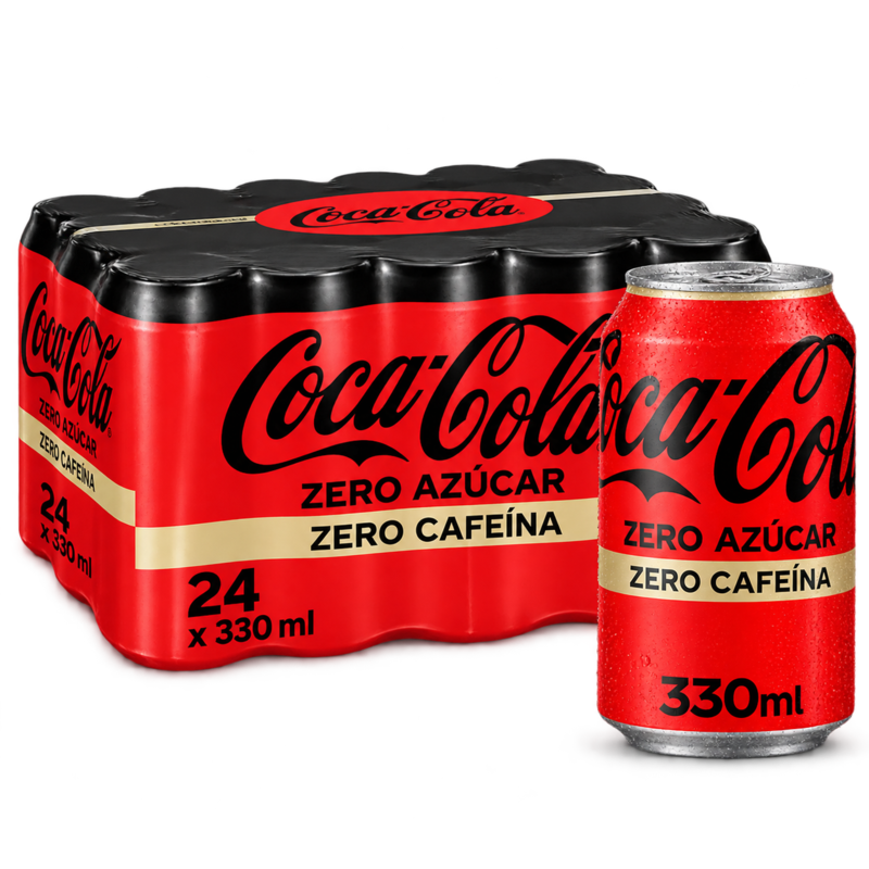 Coca-Cola Zero Zero - Pack 24 Latas 33cl