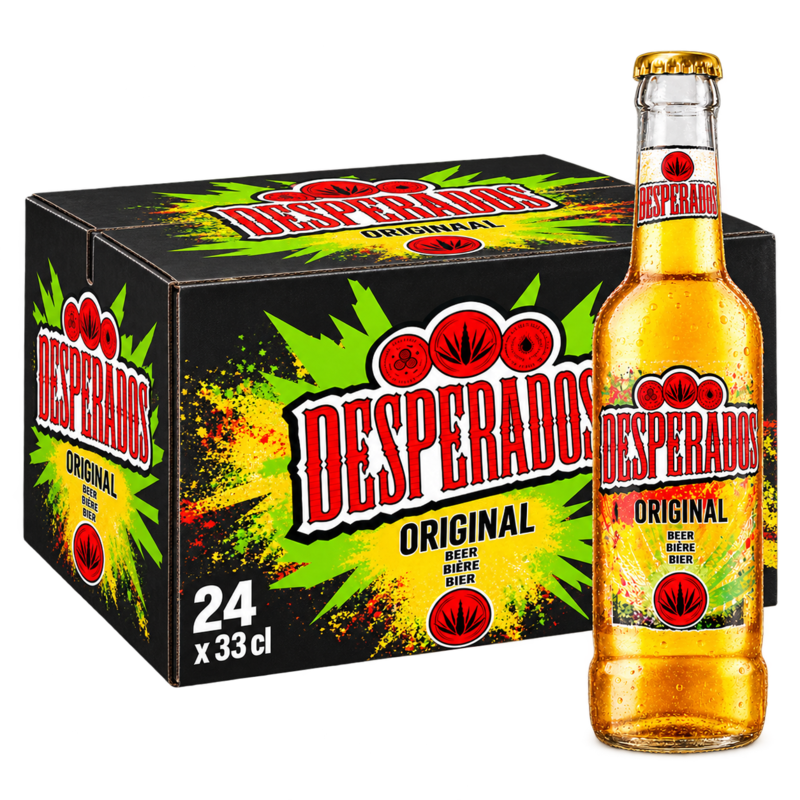 Cerveza Desperados - Pack 24 Botellas 33cl