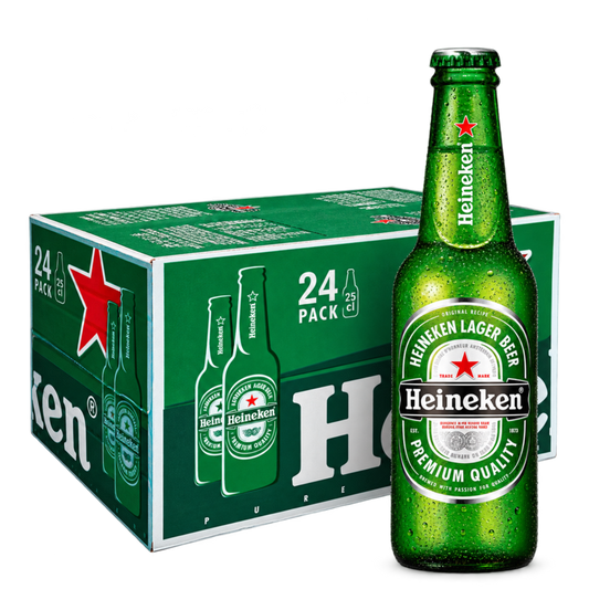 Cerveza Heineken - Pack 24 Botellas 25cl