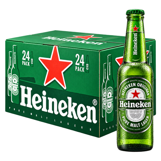 Cerveza Heineken - Pack 24 Botellas 33cl