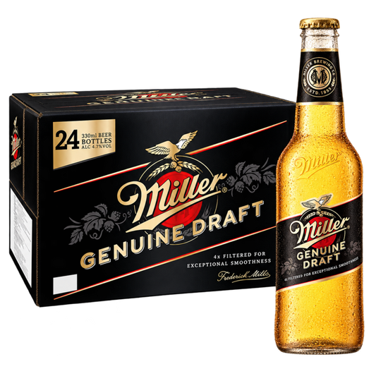 Cerveza Miller - Pack 24 Botellas 33cl