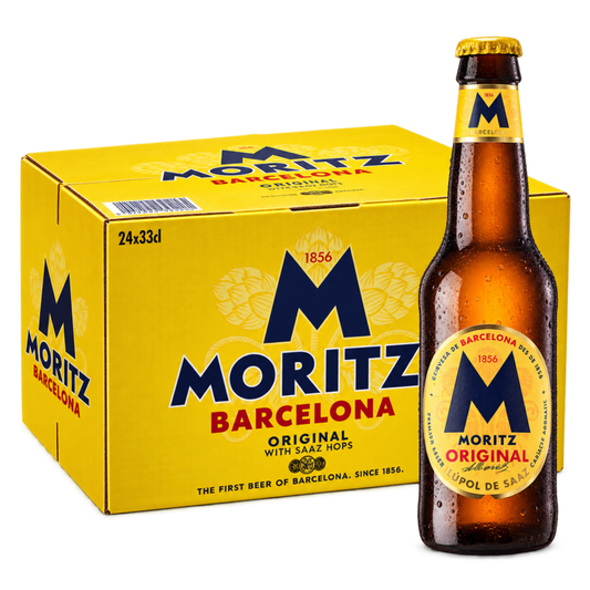 Cerveza Moritz - Pack 24 Botellas 33cl