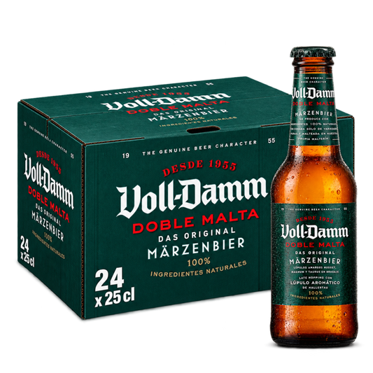 Cerveza Voll Damm - Pack 24 Botellas 25cl